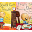 No, David! 6 Book Collection Set (David Gets in Trouble, David Goes to School, No, David!, Grow Up David! , That's Not Funny, David!, It's Christmas, David!) By David Shannon