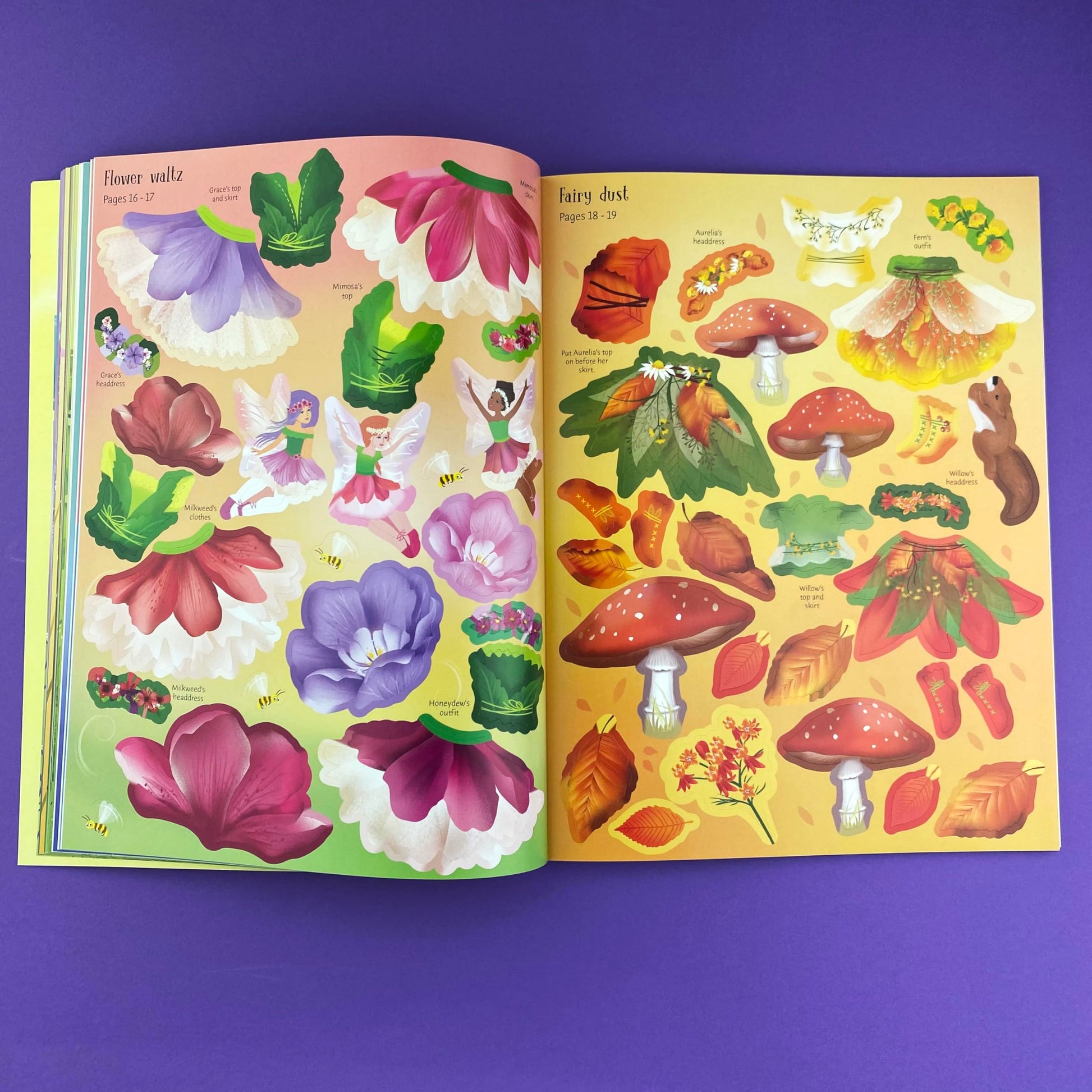 Sticker Dolly Dressing Big Collection Ballet and Dancing Fairies: A Super-Sized Sticker Dress-Up Book with Swans, Snowflakes, And Fairy Costumes Based on Famous Ballets