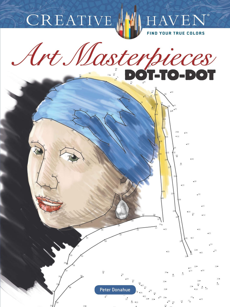 Creative Haven Art Masterpieces Dot-to-Dot (Adult Coloring Books: Art & Design)