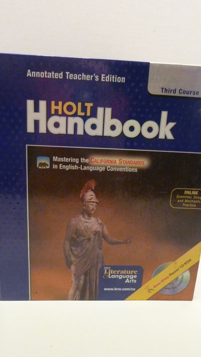 Holt Literature and Language Arts California: Annotated Teacher Edition Grade 9