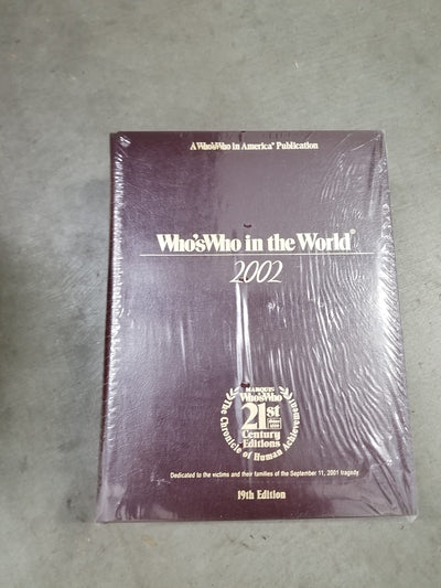 Who's Who in the World 2002