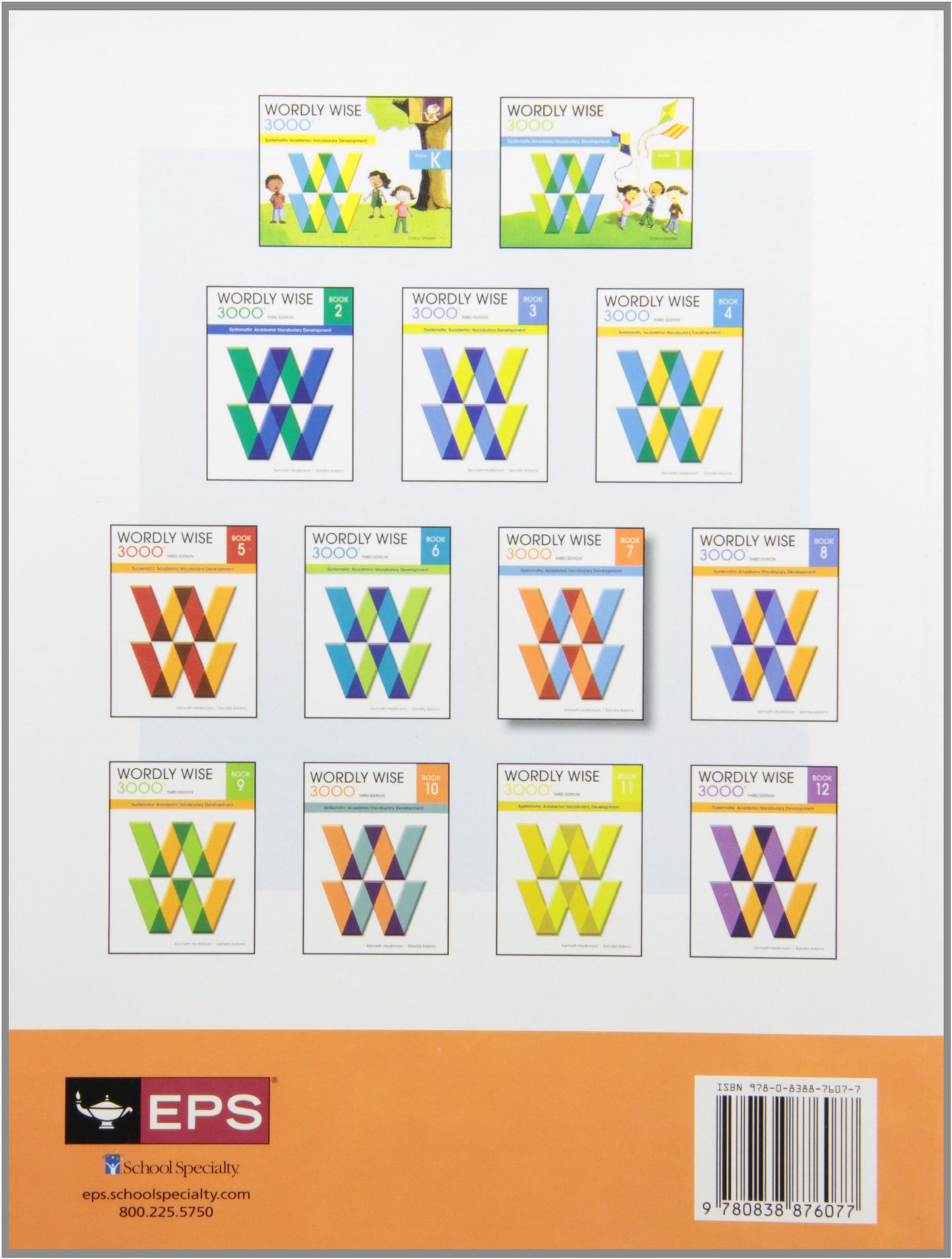 Wordly Wise 3000 Book 7: Systematic Academic Vocalulary Development