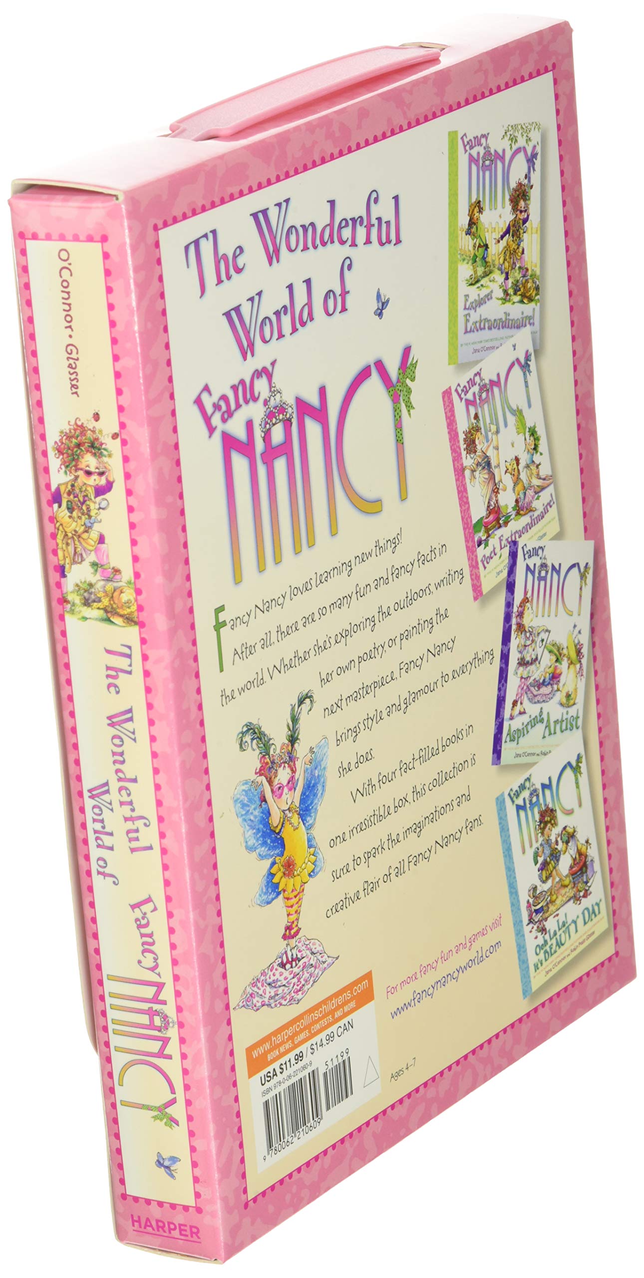 Fancy Nancy: The Wonderful World of Fancy Nancy: 4 Books in 1 Box Set!