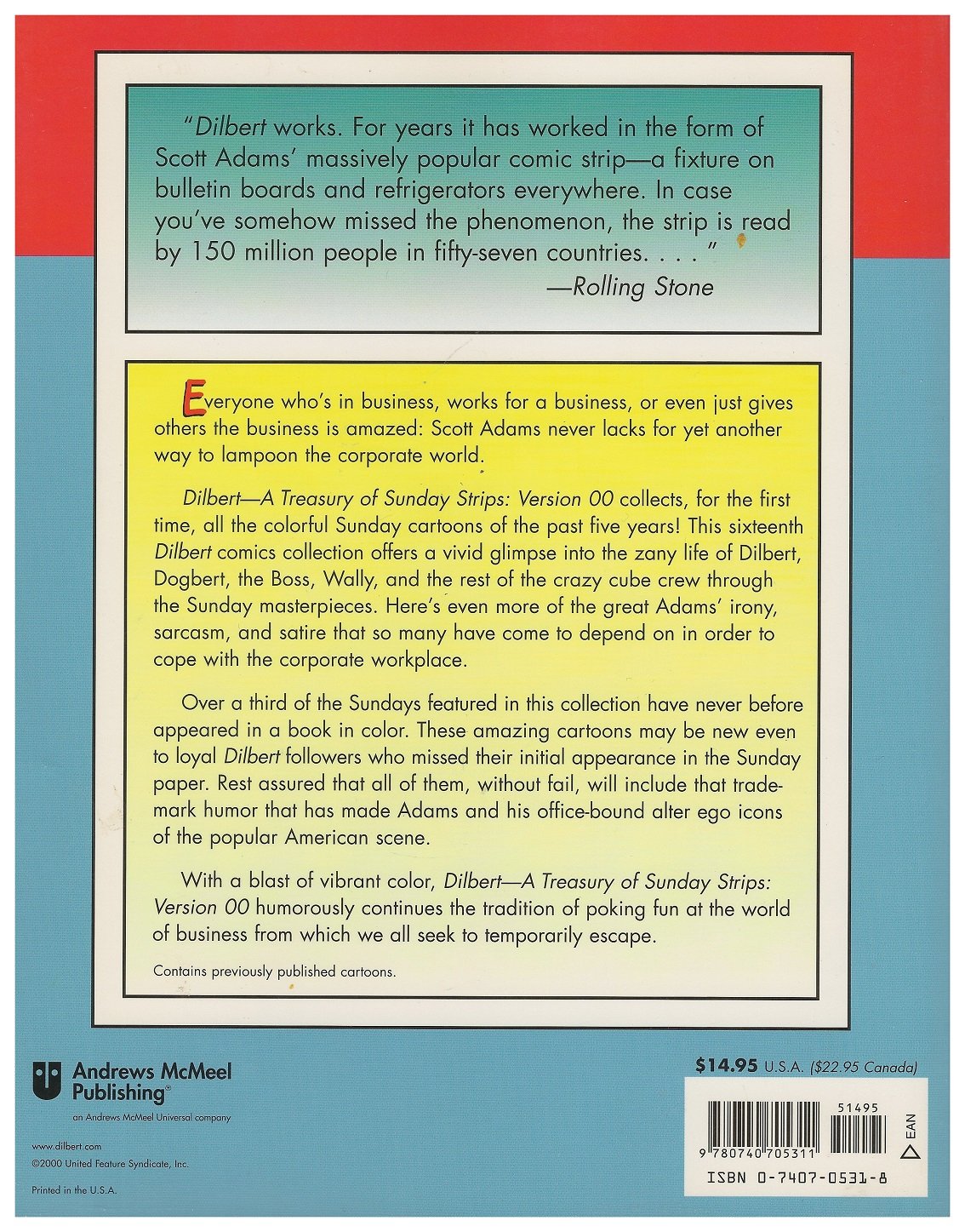 Dilbert - A Treasury Of Sunday Strips: Version 00