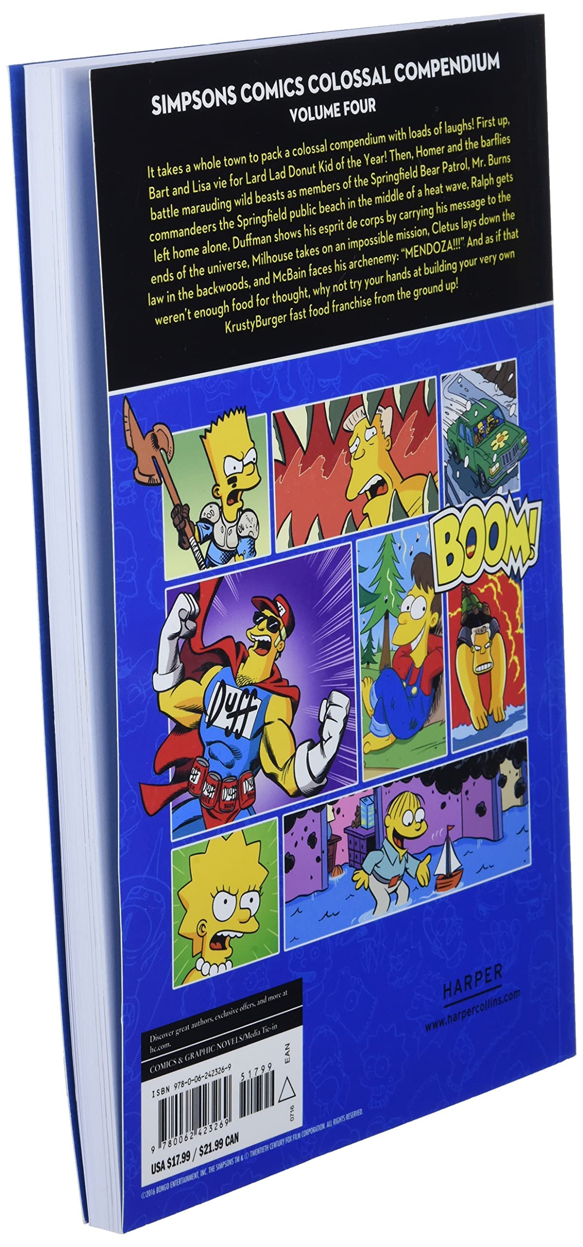 Simpsons Comics Colossal Compendium Volume 4