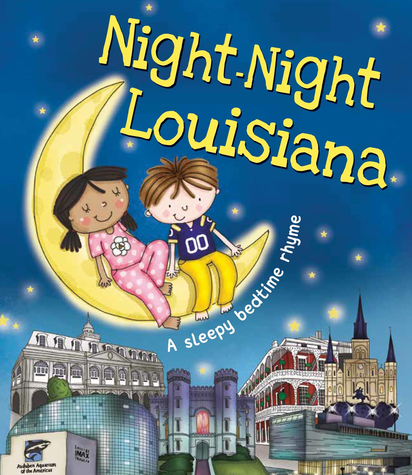 Night-Night Louisiana: A Sweet Goodnight Board Book for Kids and Toddlers