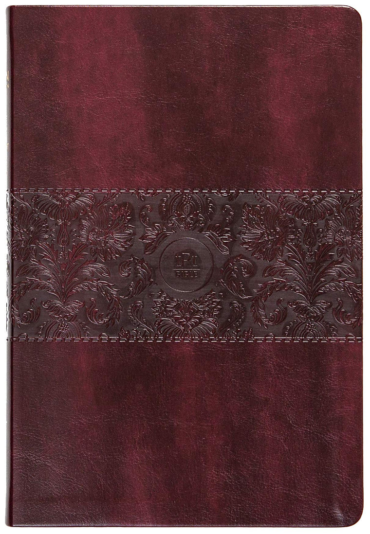The Passion Translation New Testament (2020 Edition) Large Print Burgundy: With Psalms, Proverbs, and Song of Songs (Faux Leather) - A Perfect Gift for Confirmation, Holidays, and More