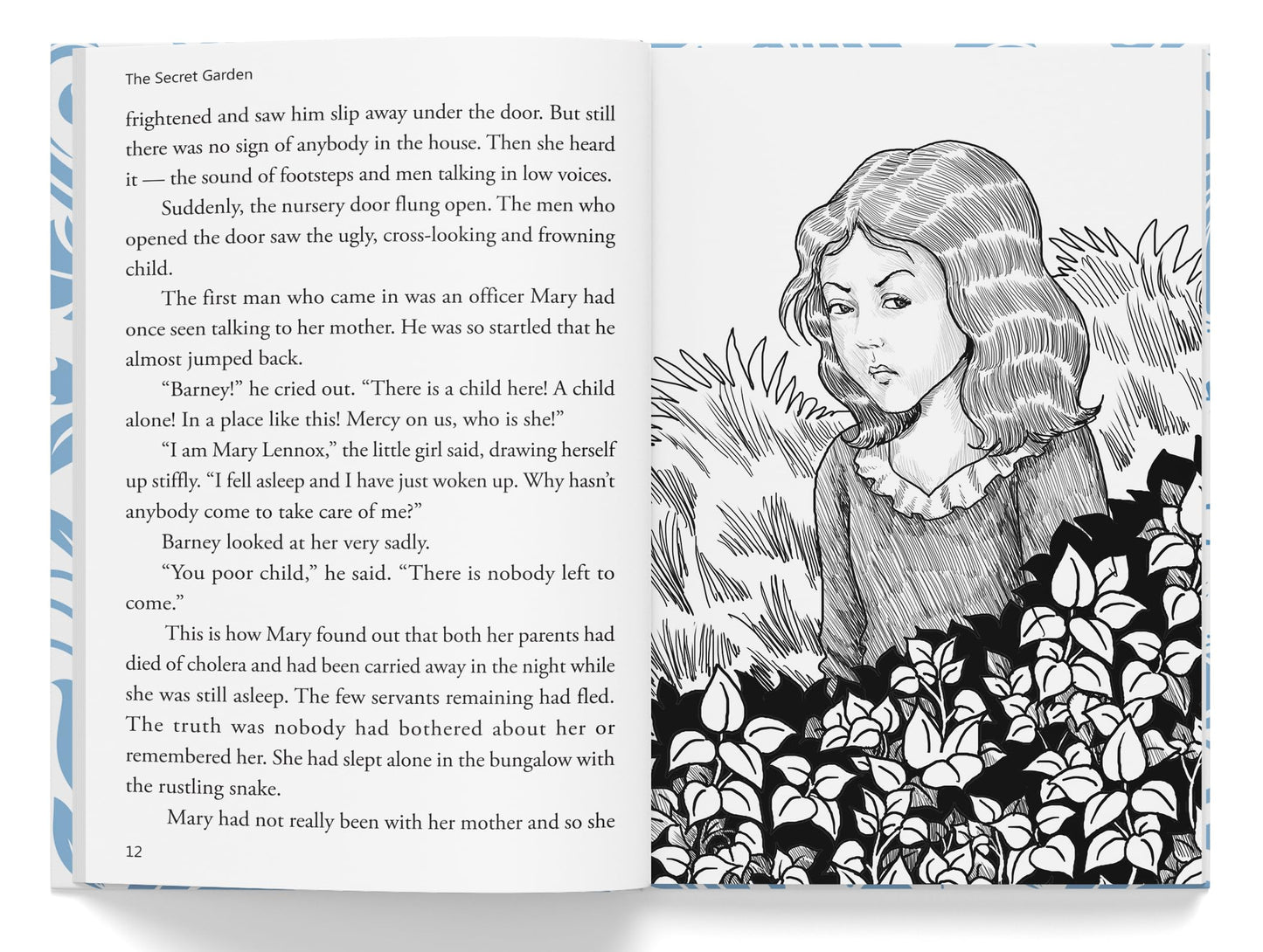 The Secret Garden: illustrated Abridged Children Classics English Novel with Review Questions