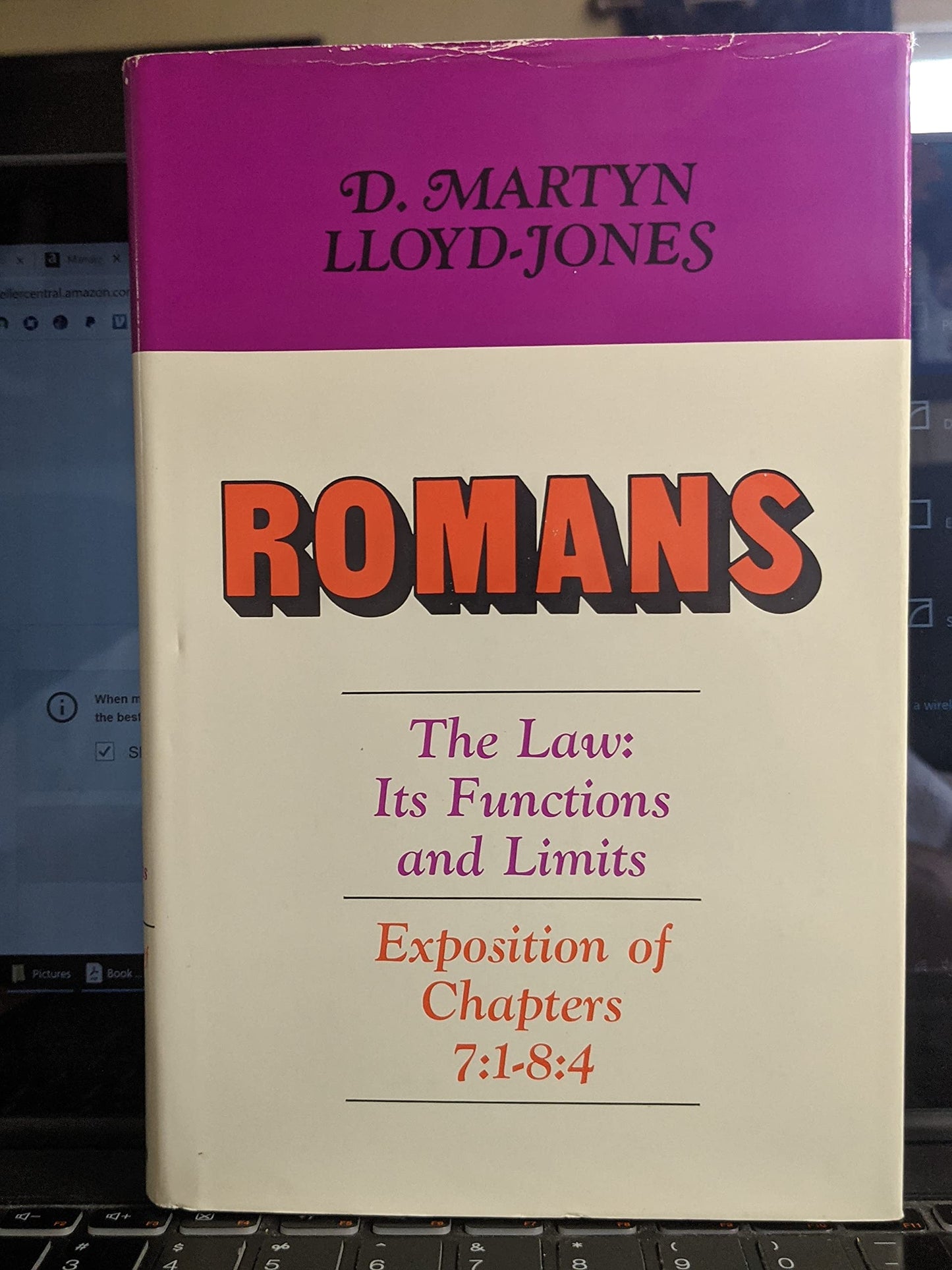 Romans: The Law, Chapter 7: 1 to 8: 4 by Lloyd-Jones, D. Mar
