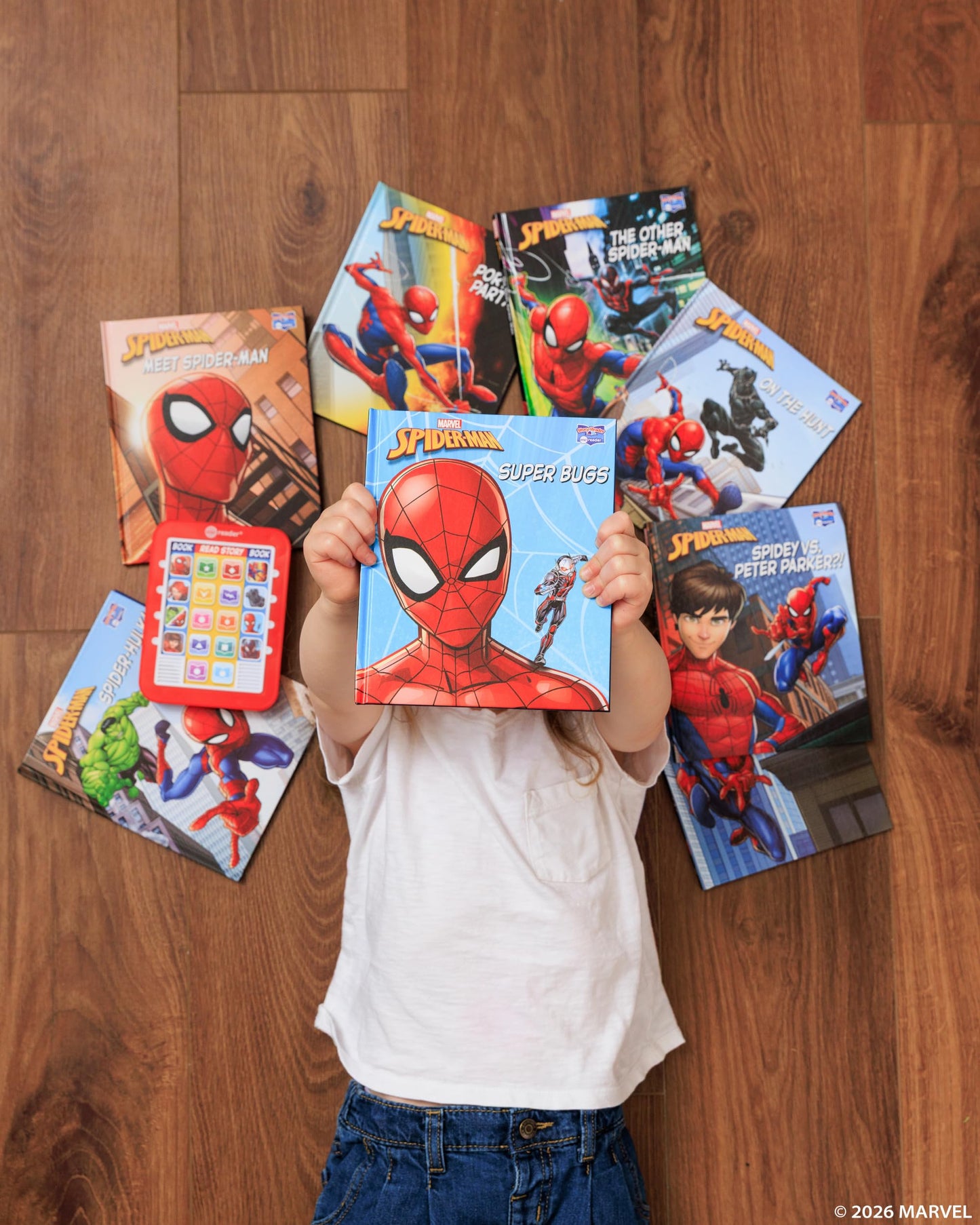 Marvel - Spider-man Me Reader Electronic Reader and 8 Sound Book Library - PI Kids