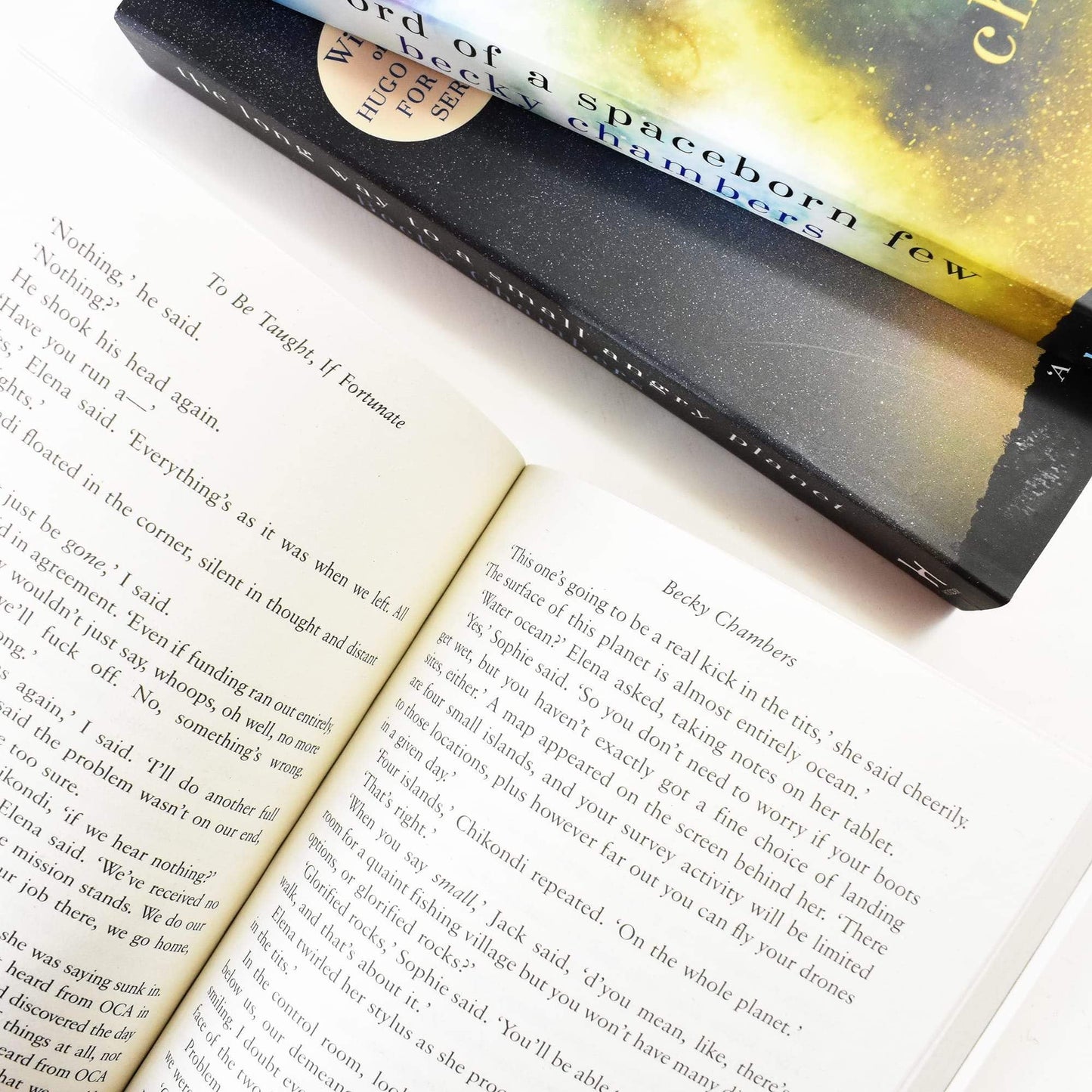 Wayfarers Series by Becky Chambers 5 Books Collection Set (The Long Way to a Small, Angry Planet, A Closed and Common Orbit, Record of a Spaceborn Few, The Galaxy, and the Ground Within & 1 More)
