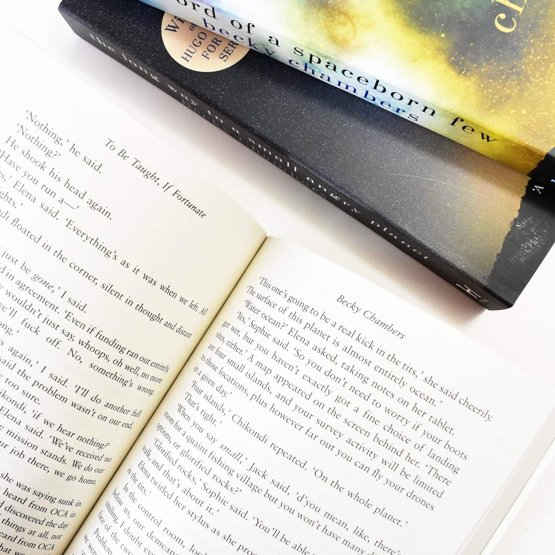 Wayfarers Series by Becky Chambers 5 Books Collection Set (The Long Way to a Small, Angry Planet, A Closed and Common Orbit, Record of a Spaceborn Few, The Galaxy, and the Ground Within & 1 More)