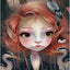 Wisdom of the Wild Things Oracle: 45 Silver Gilt-Edged Oracle Cards, Creepy Cute Artwork by Evaboneva, Whimsical Creatures, 112-Page Guidebook, Positive Messages of Encouragement, Includes Pouch