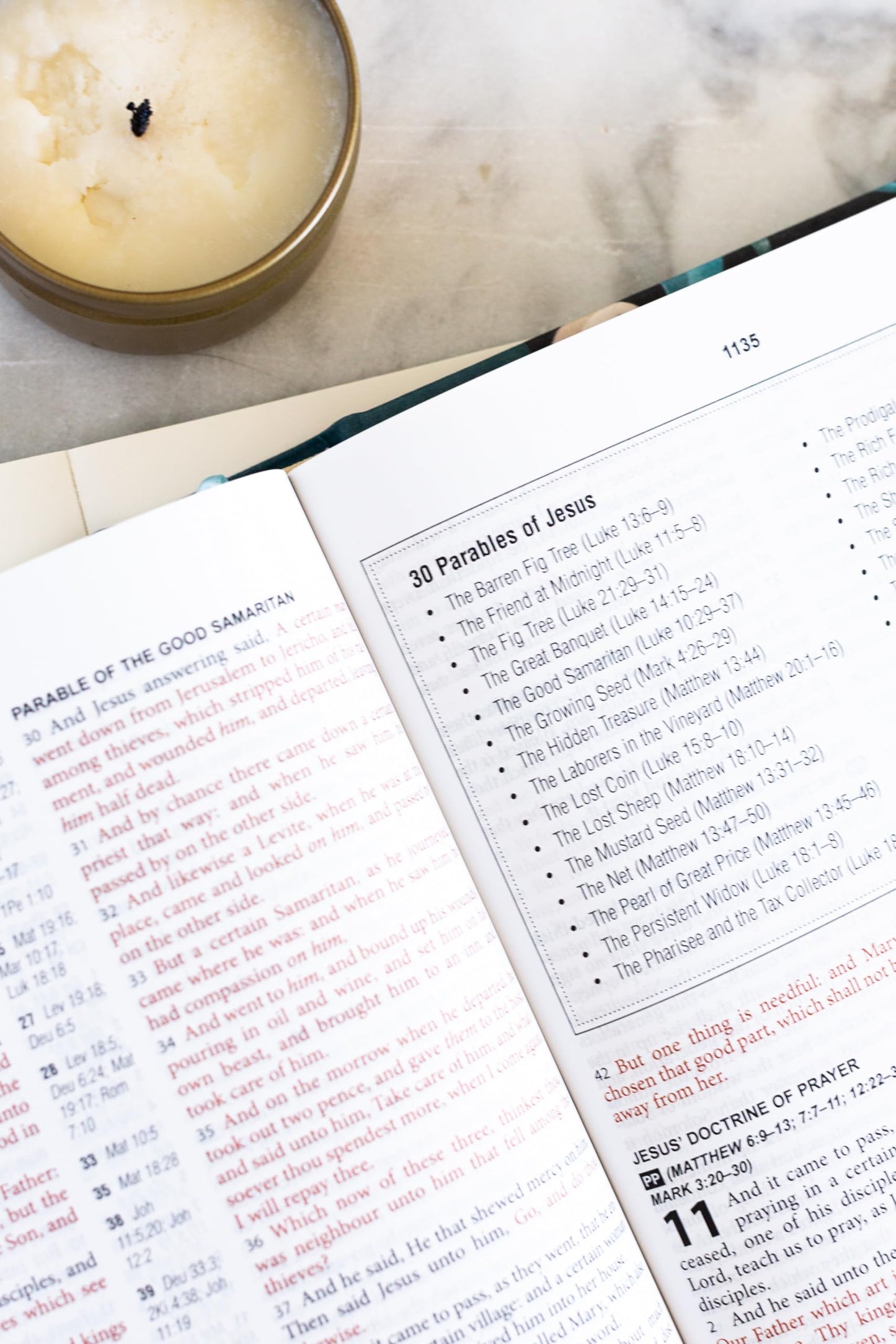 The KJV Cross Reference Study Bible?Turquoise Floral