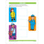 School Zone Cut & Paste Workbook: 32 Pages, Toddler, Preschool, Kindergarten, Learning Activities, Scissor Cutting, Stickers, Counting, Picture Puzzles, Ages 3-5 (Little Hand Helper Book Series)