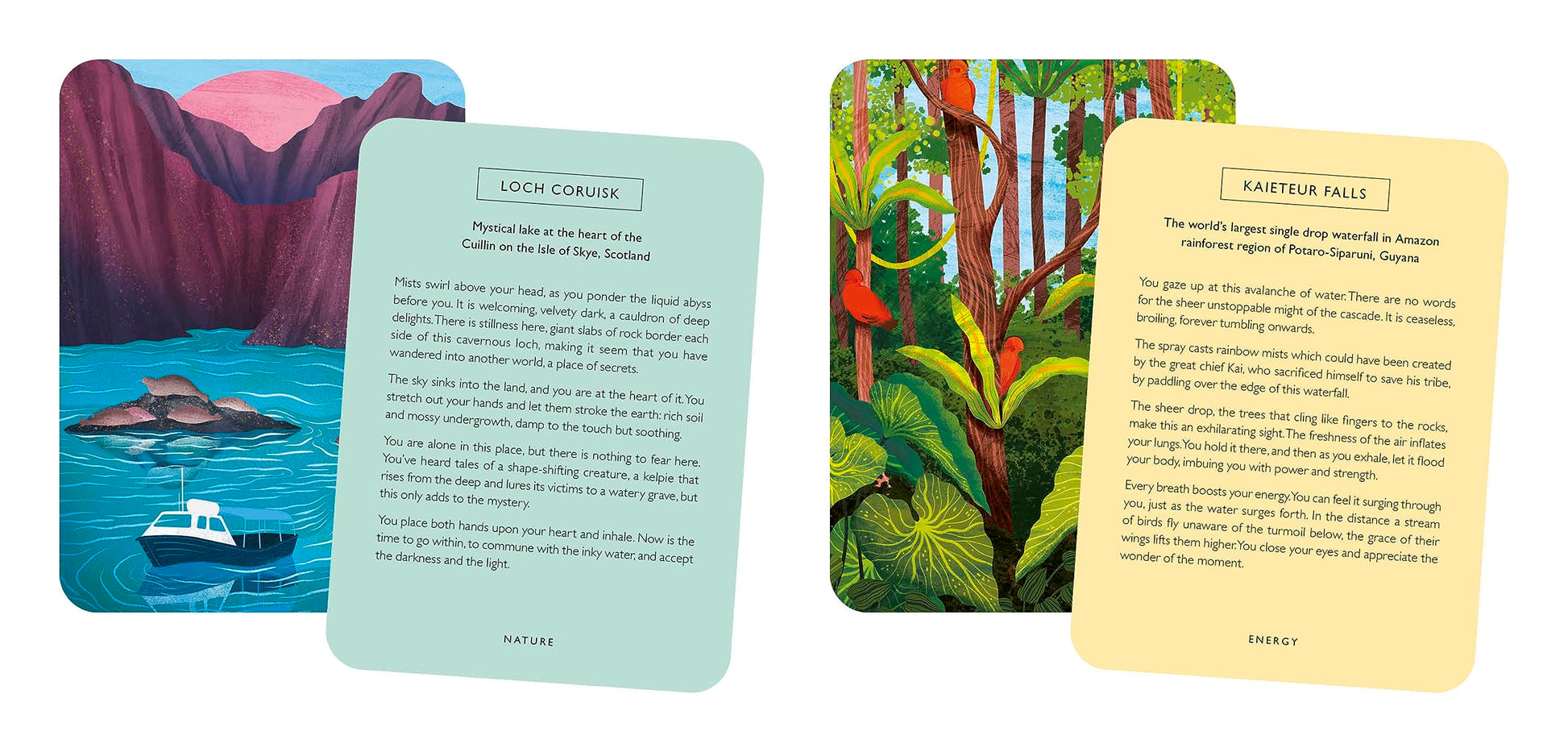 Mindful Escapes Meditation Cards: Discover inner calm wherever you are - 55 cards (Inspired Traveller's Guides)