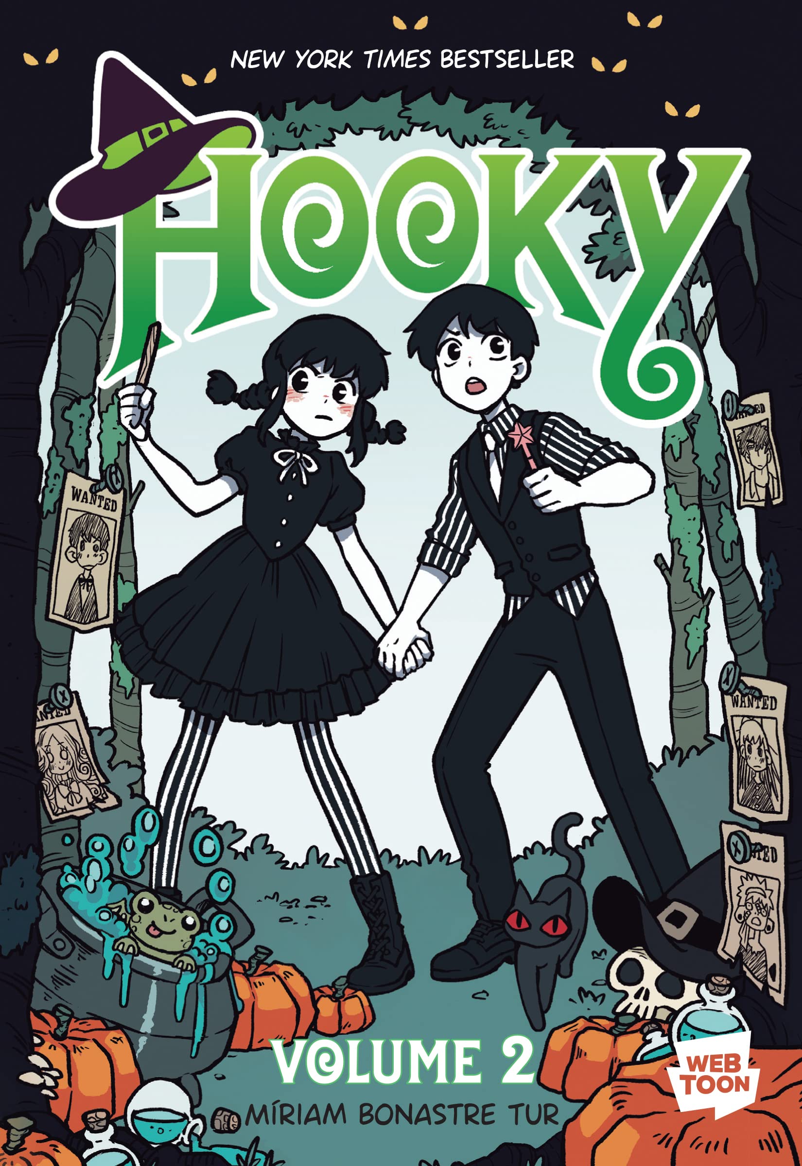 Hooky Volume 2: A Graphic Novel - A New York Times Bestselling Middle Grade Fantasy About Witches and Good vs Evil for Kids (Ages 8-12)