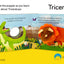 Dinosaur Finger Puppet Board Book From Smithsonian Kids: Triceratops - For Little Dinosaur Lovers Ages 1 - 3