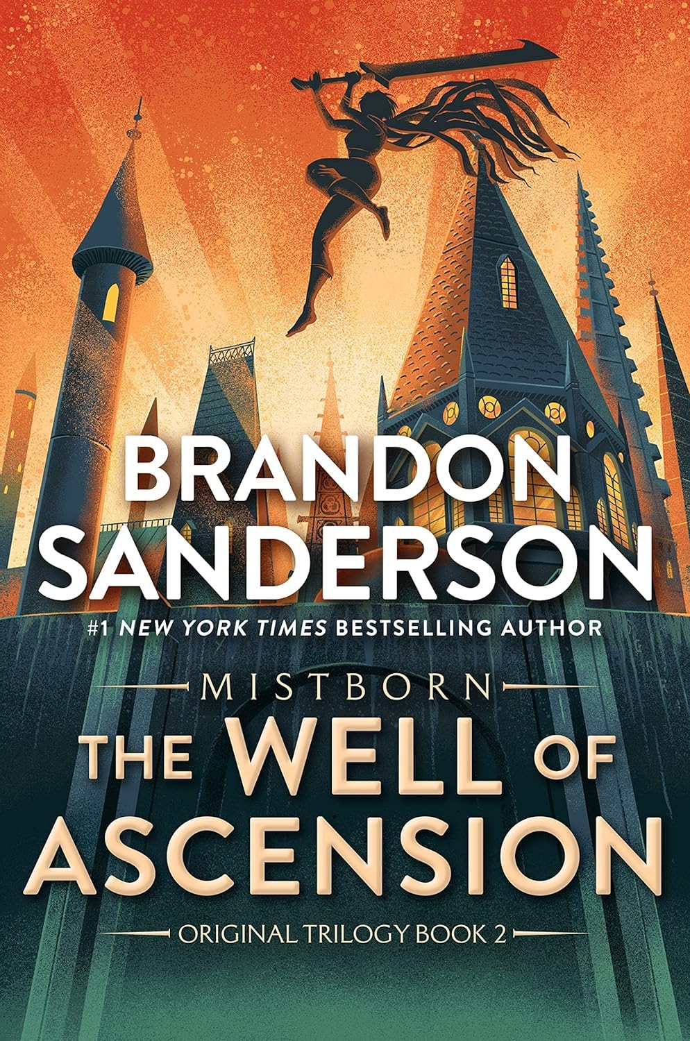 Mistborn 7 Trade Paperback Books Collection Set by Brandon Sanderson (Final Empire, Well of Ascension, Hero of Ages, Bands of Mourning, The Alloy of Law, Shadows of Self & The Lost Metal)