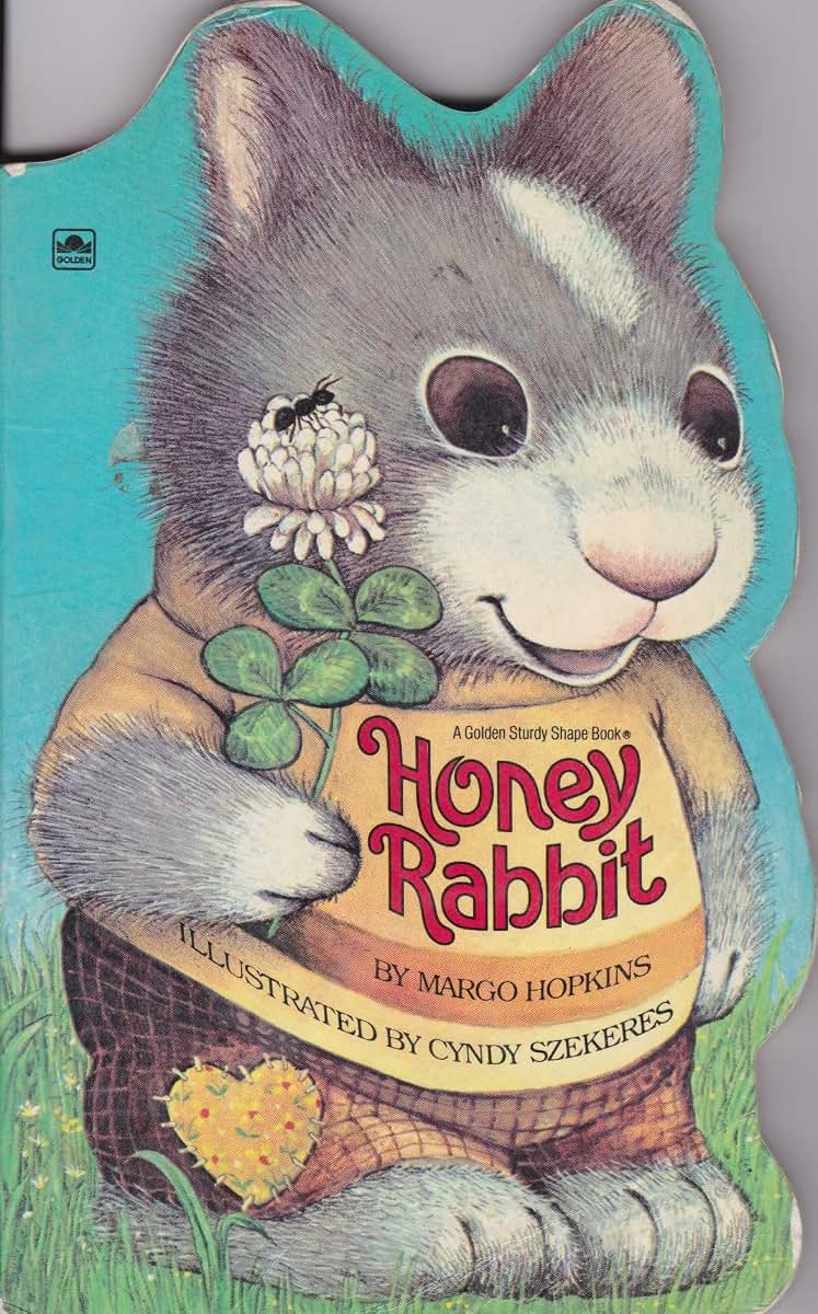 Honey Rabbit (Sturdy Shape Book)