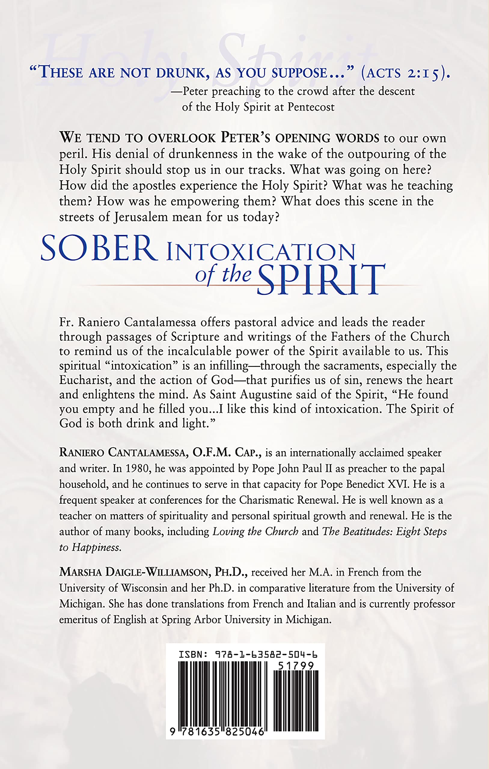 Sober Intoxication of the Spirit: Filled With the Fullness of God (New Edition)