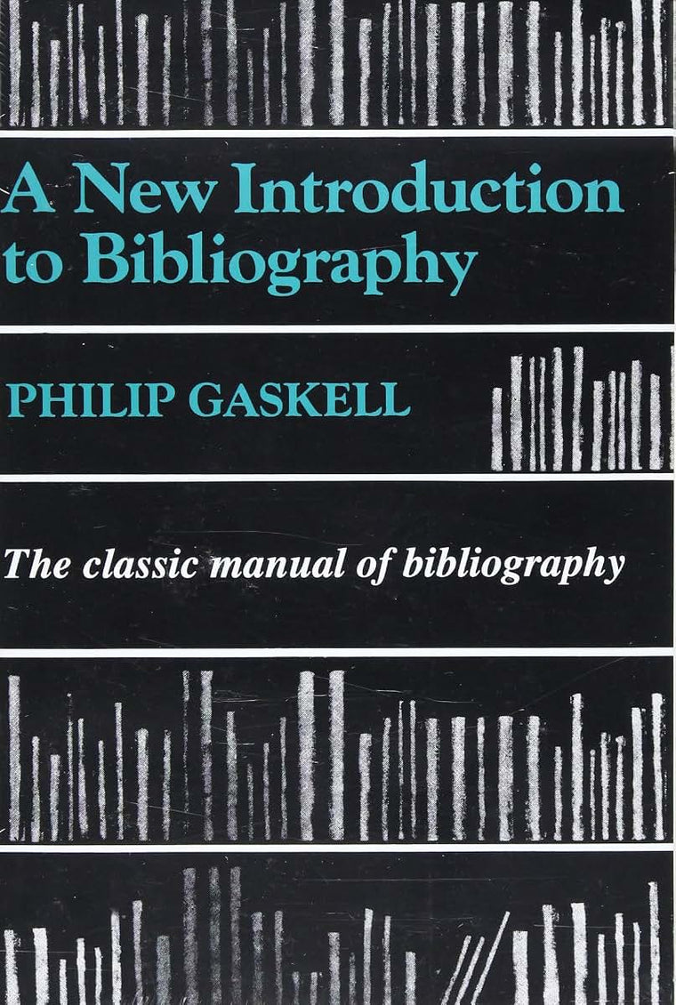 A New Introduction to Bibliography