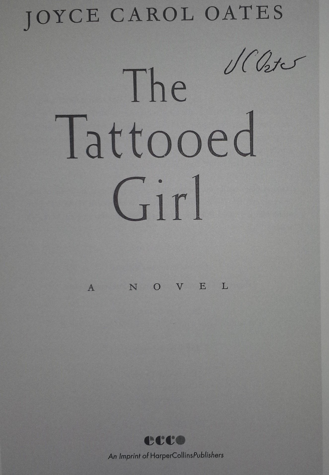 The Tattooed Girl: A Novel