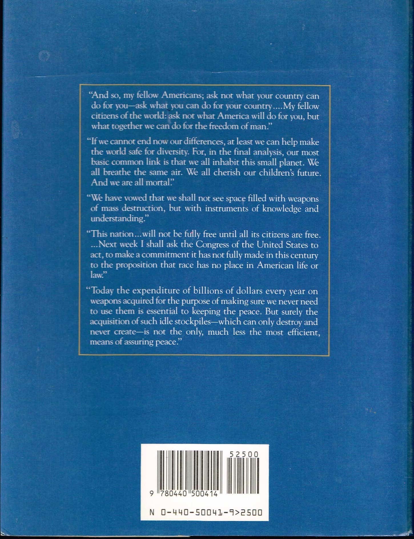Let the Word Go Forth: The Speeches, Statements, and Writings of John F. Kennedy