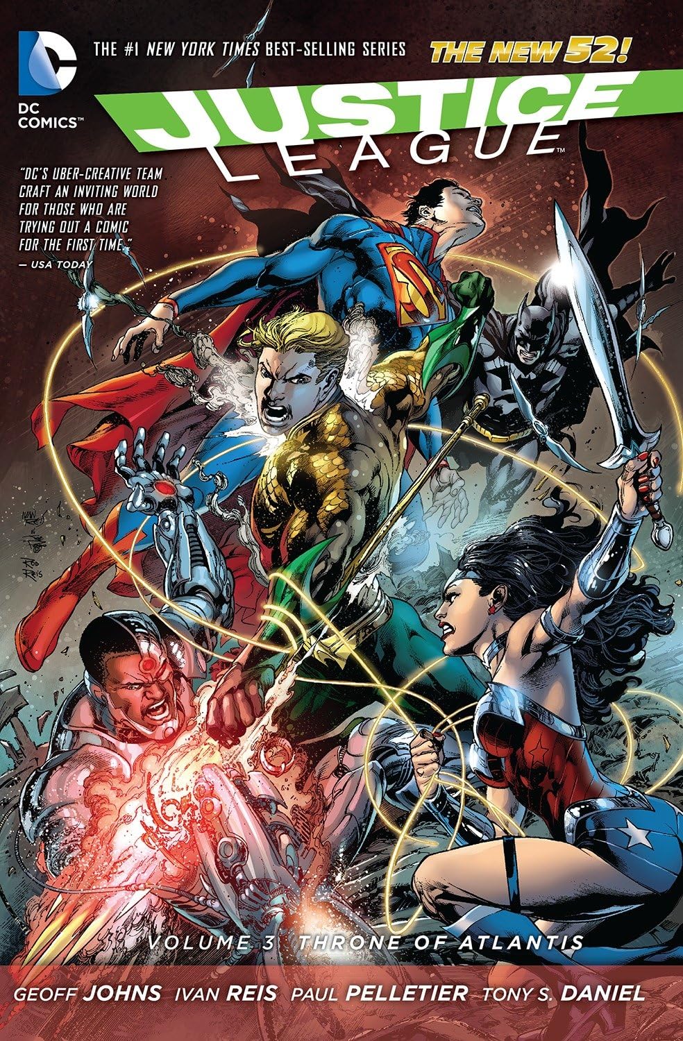 Justice League Vol. 3: Throne of Atlantis (The New 52)
