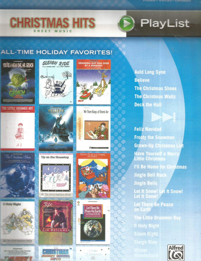 Christmas Hits: Sheet Music Playlist Series