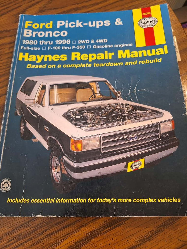 Ford Pickup & Bronco 8096 by Haynes