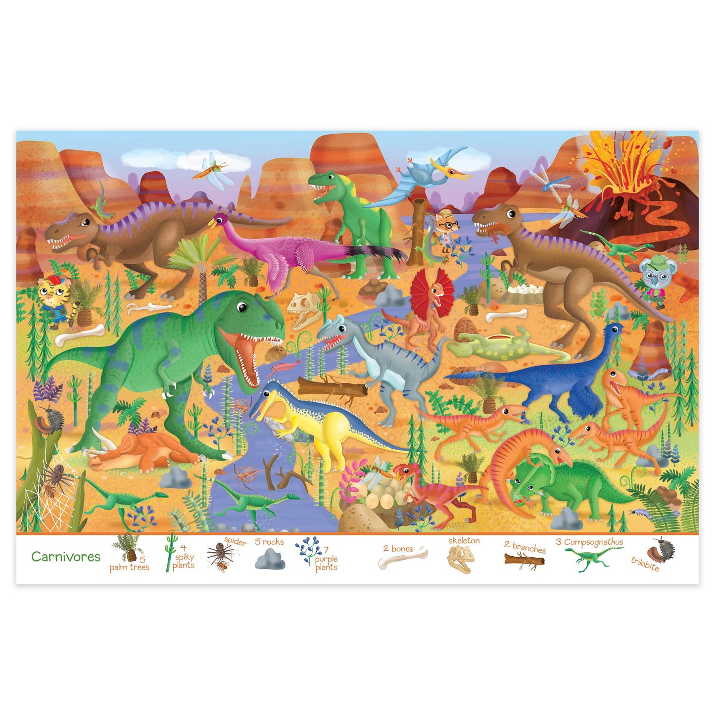 Seek & Find with Freddy and Ellie, Discovery - Dinosaurs