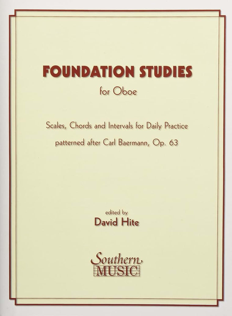 Foundation Studies: Oboe