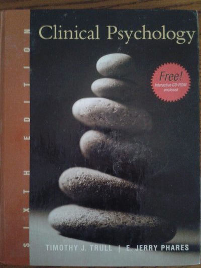 Clinical Psychology: Concepts, Methods, and Profession (with CD-ROM and InfoTrac)