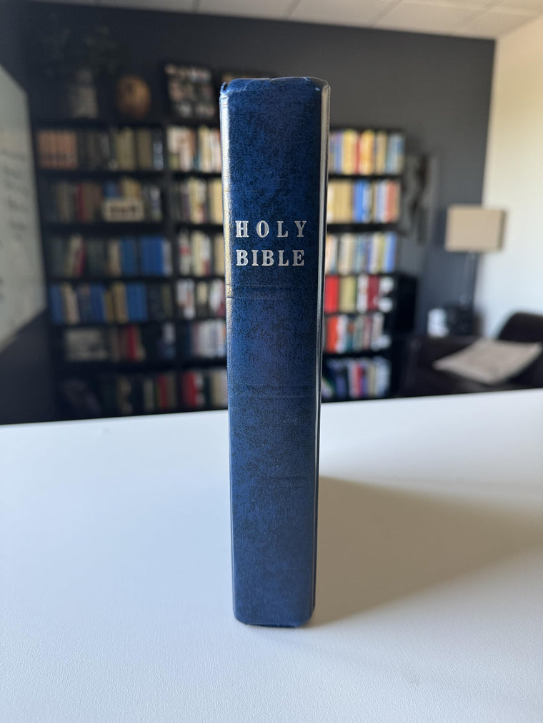 Holy Bible-Placed by The Gideons — back cover