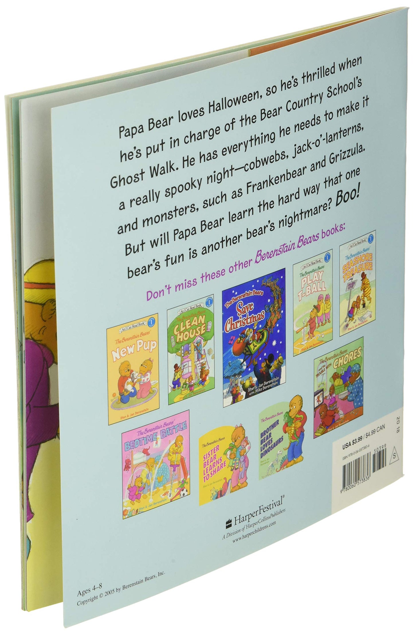 The Berenstain Bears Go on a Ghost Walk: A Halloween Book for Kids
