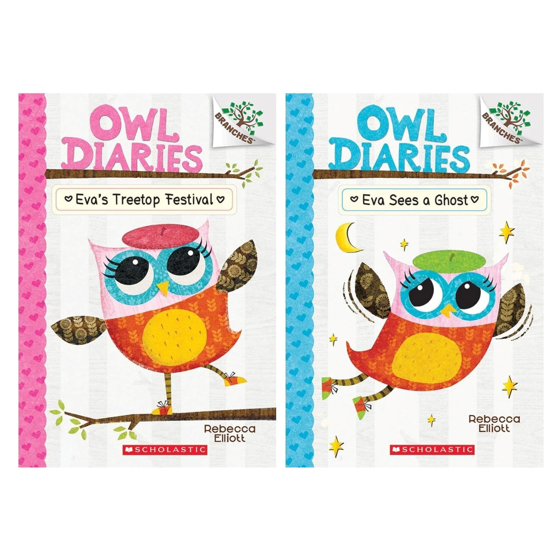 Owl Diaries Series 20 Books Collection Set by Rebecca Elliott