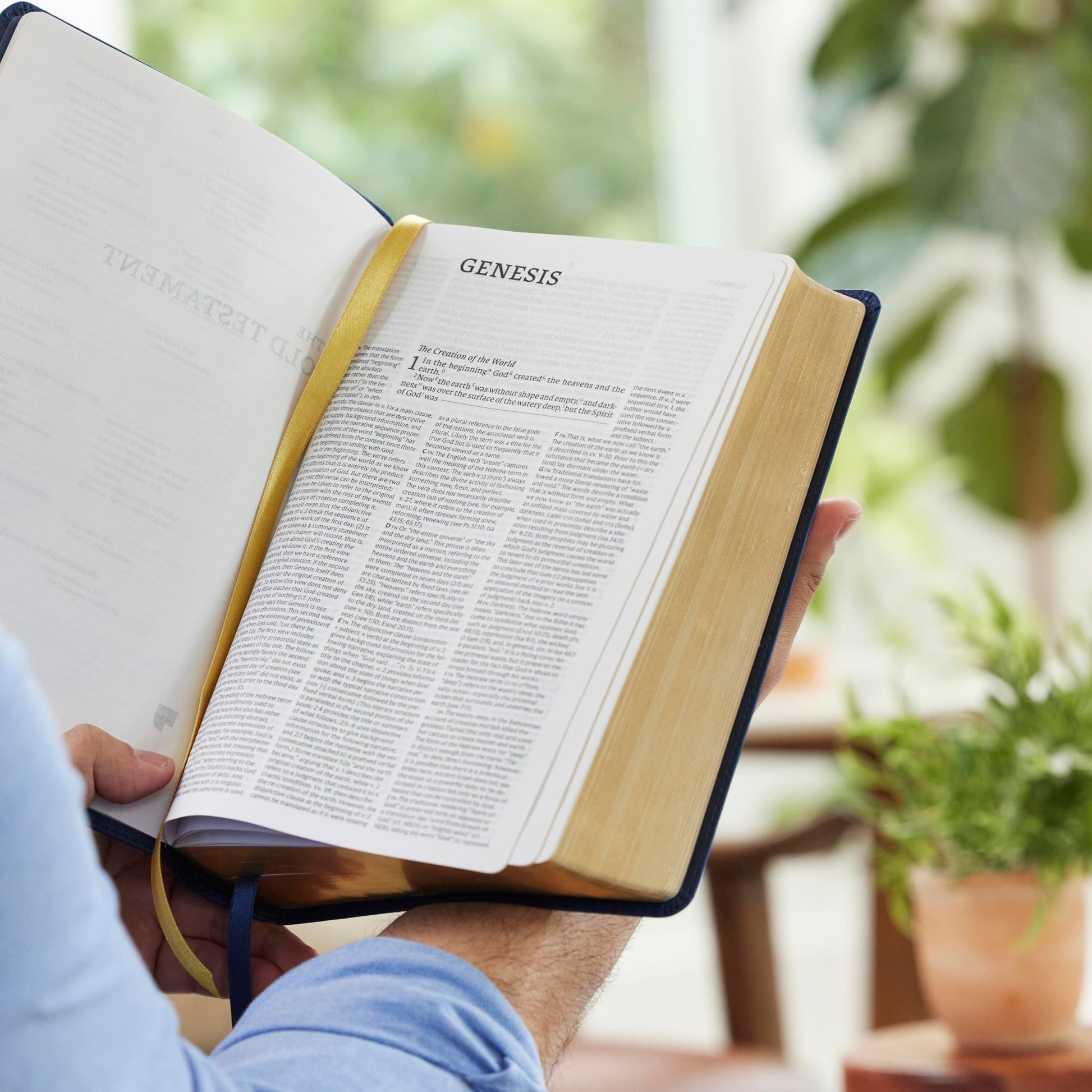 NET Bible, Full Notes Edition (NET, Black Leathersoft, Comfort Print): Holy Bible