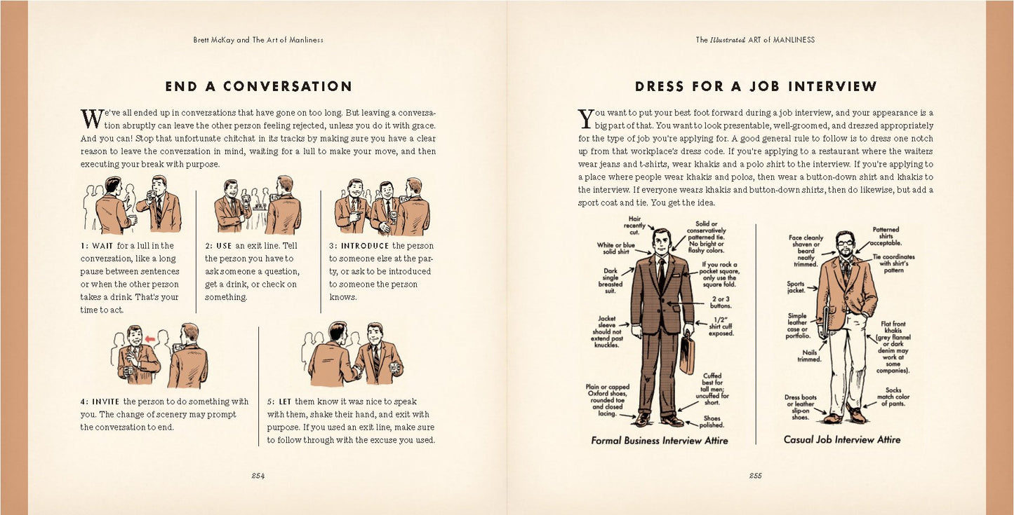 The Illustrated Art of Manliness: The Essential How-To Guide: Survival, Chivalry, Self-Defense, Style, Car Repair, And More!