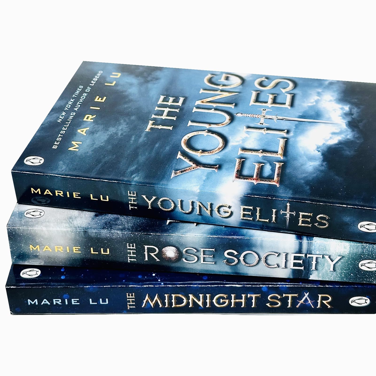 The Young Elite 3 Books Set Marie Lu Collection (The Young Elites, The Rose Society, The Midnight Star)