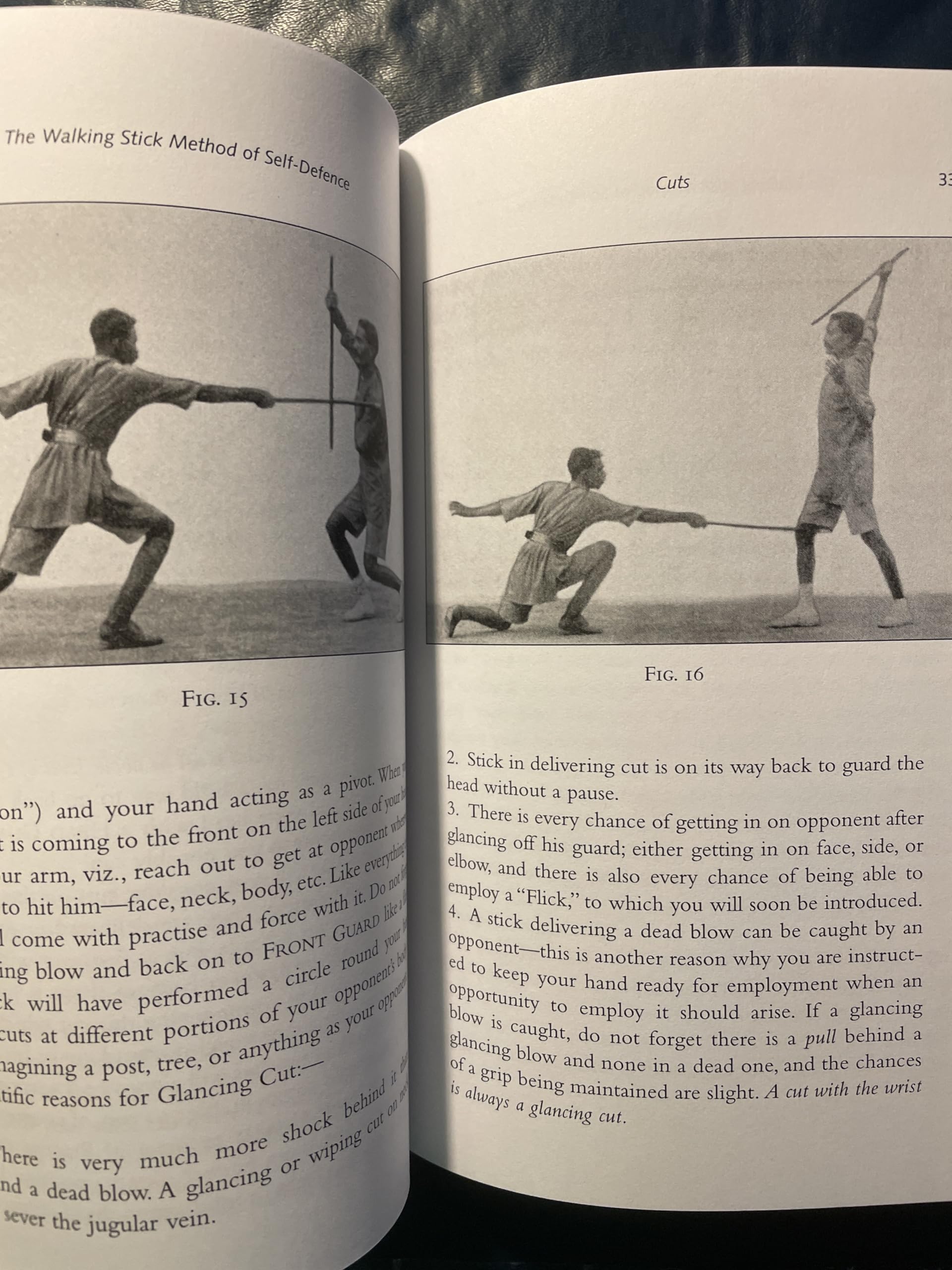 The "Walking Stick" Method of Self-Defense