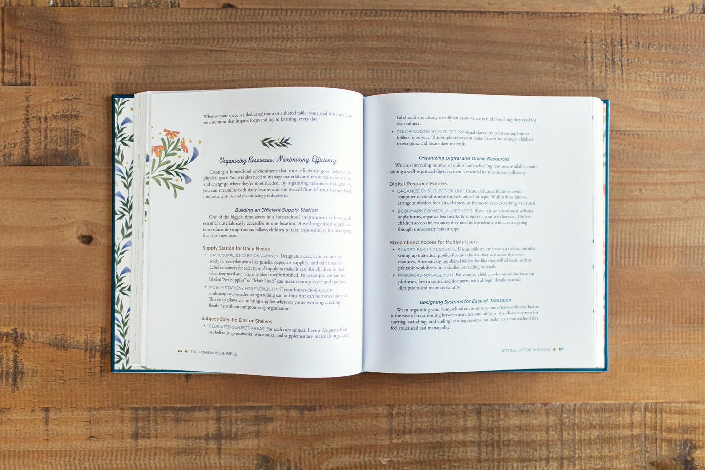 The Homeschool Bible: A Practical Guide to Homeschool Curriculum, Lesson Planning, Daily Rhythms, State Laws, and Home Education Success
