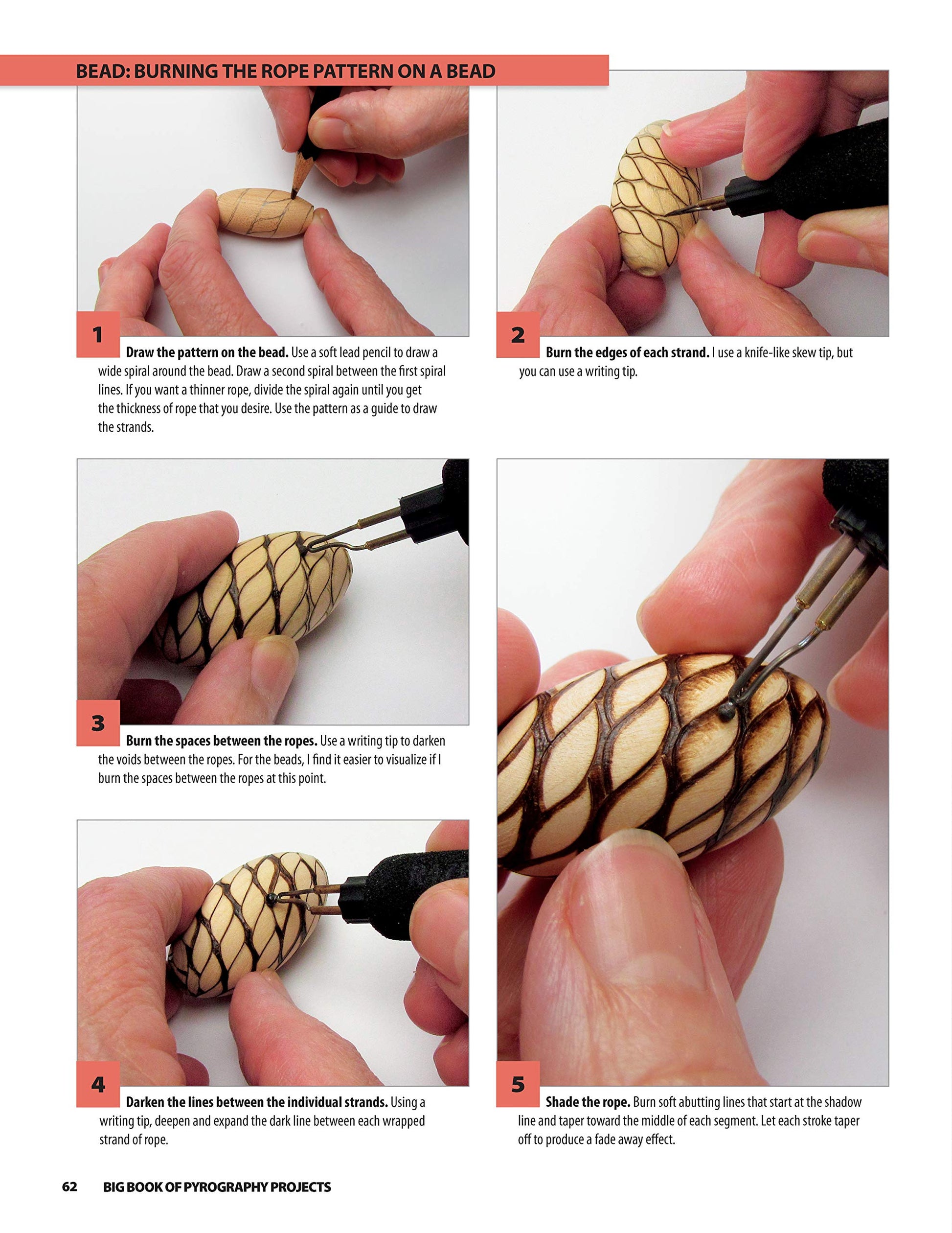Big Book of Pyrography Projects: Expert Techniques and 23 All-Time Favorite Projects (Fox Chapel Publishing) Includes Beginner-Friendly Tips, Tricks, and Inspiration from Leading Woodburning Artists