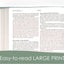 NLT Large Print Thinline Reference Bible, Filament Enabled (LeatherLike, Floral Leaf Teal, Red Letter): Includes Free Access to the Filament Bible App ... Notes, Devotionals, Worship Music, and Video