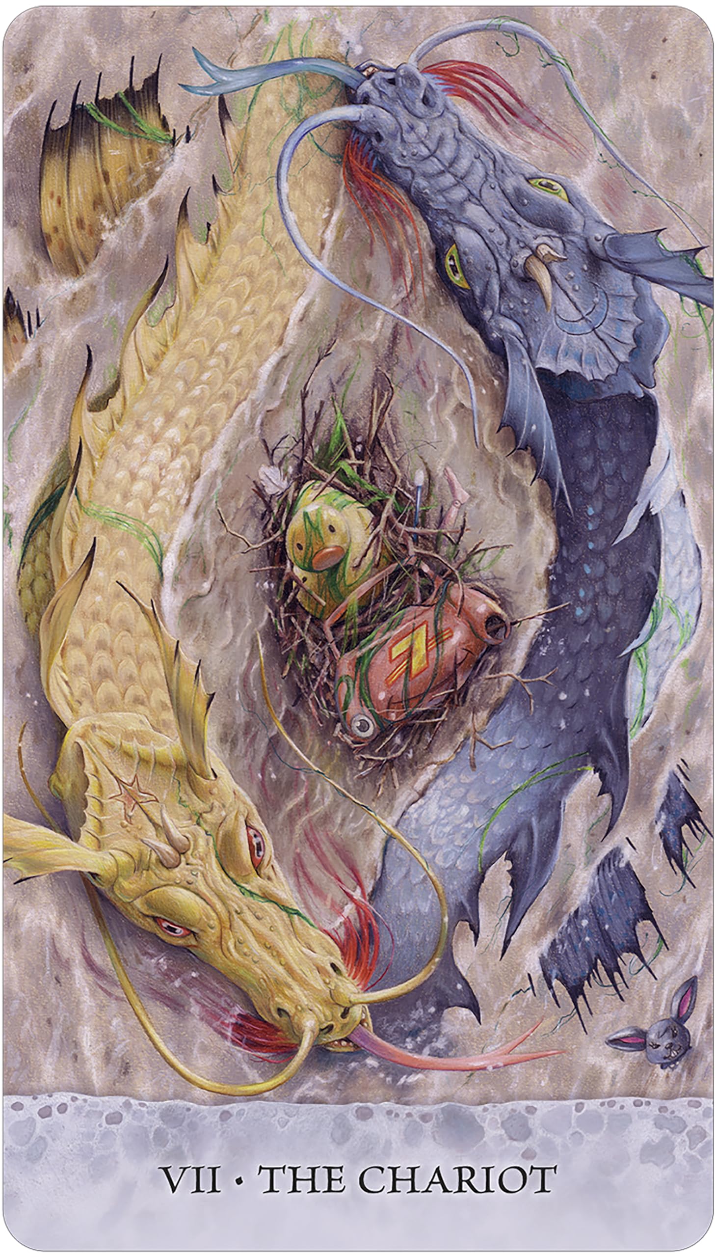 Tarot of Tides: The Adventures of a Duck Named Bob-Unique 78-Card Tarot Deck and 164-Page Guidebook, Imaginative Storytelling, Fantasy Artwork, Toy Duck Heros Journey