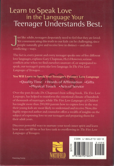 The Five Love Languages of Teenagers