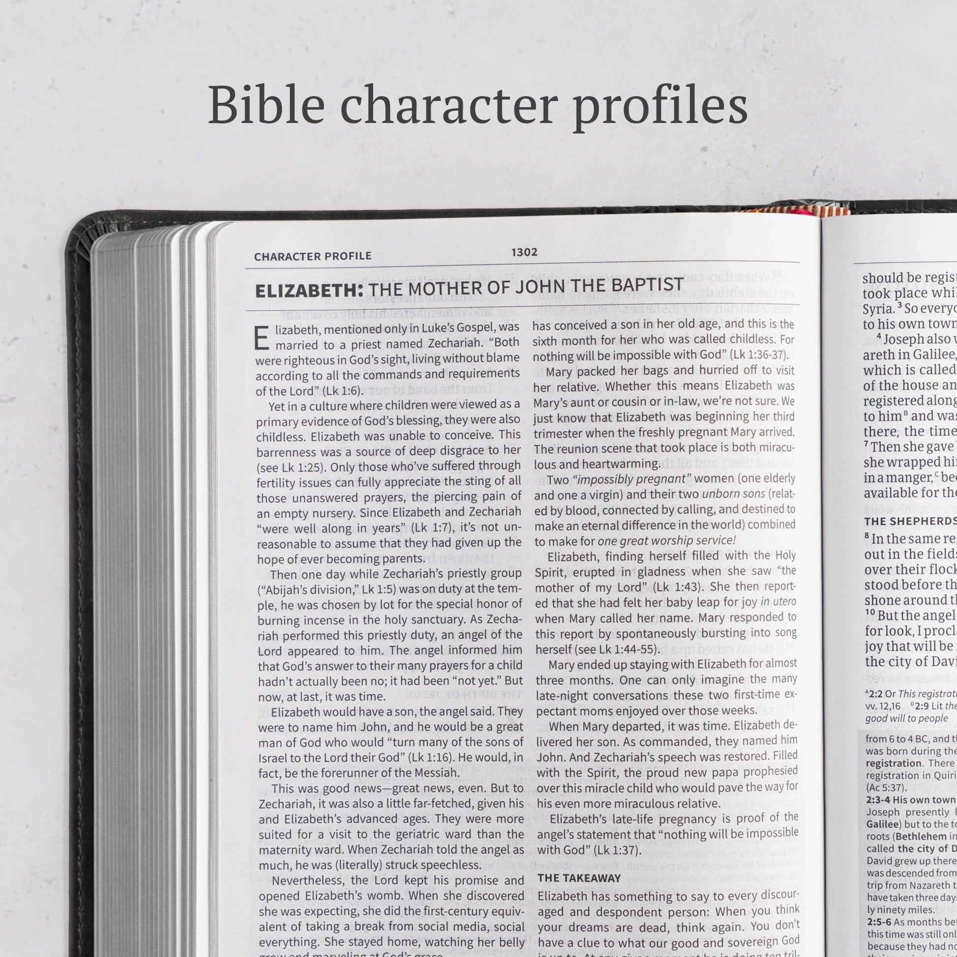 CSB Everyday Study Bible, Black LeatherTouch, Black Letter, Study Notes, Illustrations, Aricles, Easy-to-Carry, Easy-to-Read Bible Serif Type