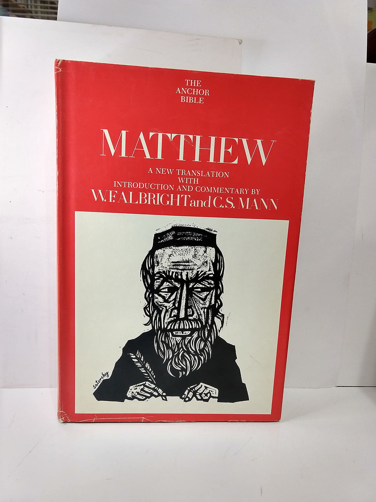 Matthew: A New Translation with Introduction and Commentary (The Anchor Bible, Vol. 26)