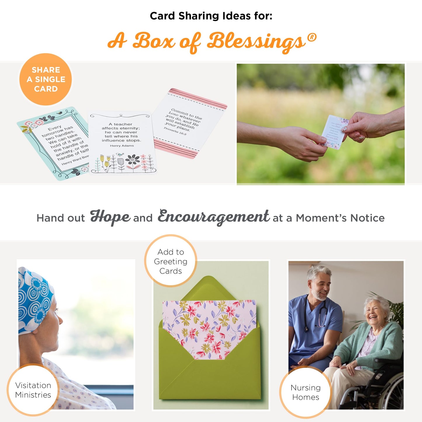 The Heart of a Teacher, Inspirational Scripture Cards to Keep or Share (Boxes of Blessings)