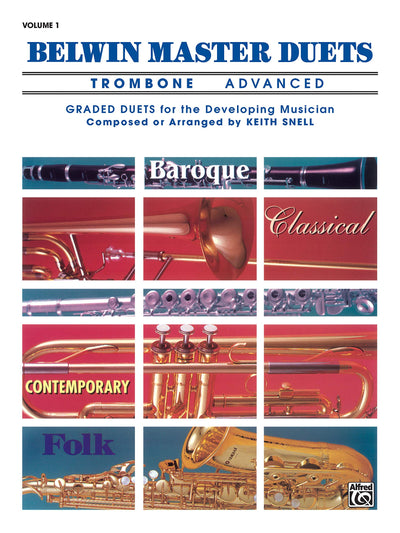 Belwin Master Duets: Trombone Advanced, Vol. 1